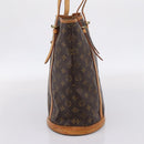 LOUIS VUITTON Monogram Bucket GM Shoulder Bag M42236 LV Auth 205955-4