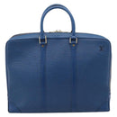 LOUIS VUITTON Epi Porte Documents Voyage Business Bag Black M54475 Auth 205960A-2