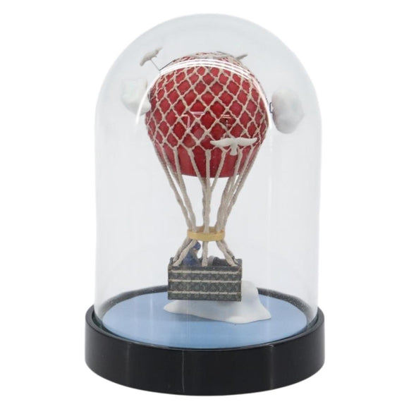 LOUIS VUITTON Almaero Snow Globe Glass Red Blue LV Auth 205963