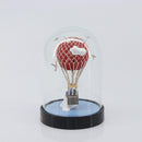 LOUIS VUITTON Almaero Snow Globe Glass Red Blue LV Auth 205963-3