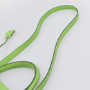 HERMES Kelly 32 Hand Bag Leather 2way Green Gold Auth 205964SM-11