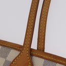 LOUIS VUITTON Damier Azur Neverfull MM Tote Bag N41605 LV Auth 205971A-10