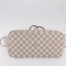 LOUIS VUITTON Damier Azur Neverfull MM Tote Bag N41605 LV Auth 205971A-7