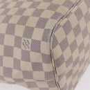 LOUIS VUITTON Damier Azur Neverfull MM Tote Bag N41605 LV Auth 205971A-21
