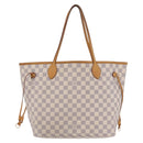 LOUIS VUITTON Damier Azur Neverfull MM Tote Bag N41605 LV Auth 205971A-13