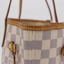 LOUIS VUITTON Damier Azur Neverfull MM Tote Bag N41605 LV Auth 205971A-4