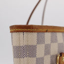 LOUIS VUITTON Damier Azur Neverfull MM Tote Bag N41605 LV Auth 205971A-6