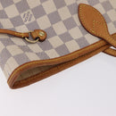 LOUIS VUITTON Damier Azur Neverfull MM Tote Bag N41605 LV Auth 205971A-14