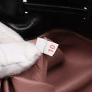 PRADA Tote Bag Leather Black Silver Auth 205973M-23