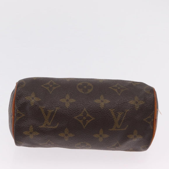 LOUIS VUITTON Monogram Mini Speedy Hand Bag M41534 LV Auth 205974A