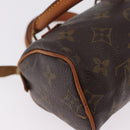 LOUIS VUITTON Monogram Mini Speedy Hand Bag M41534 LV Auth 205974A-13
