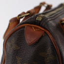 LOUIS VUITTON Monogram Mini Speedy Hand Bag M41534 LV Auth 205974A-15