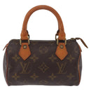 LOUIS VUITTON Monogram Mini Speedy Hand Bag M41534 LV Auth 205974A-2