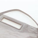 Miu Miu Shoulder Bag Vitellolux Gray Gold Auth 205975V-12