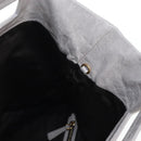 Miu Miu Shoulder Bag Vitellolux Gray Gold Auth 205975V-22