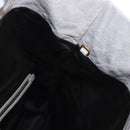 Miu Miu Shoulder Bag Vitellolux Gray Gold Auth 205975V-23
