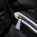 Miu Miu Shoulder Bag Vitellolux Gray Gold Auth 205975V-24