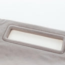 Miu Miu Shoulder Bag Vitellolux Gray Gold Auth 205975V-9