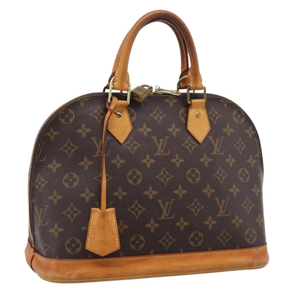 LOUIS VUITTON Monogram Alma PM Hand Bag M53151 LV Auth 205979