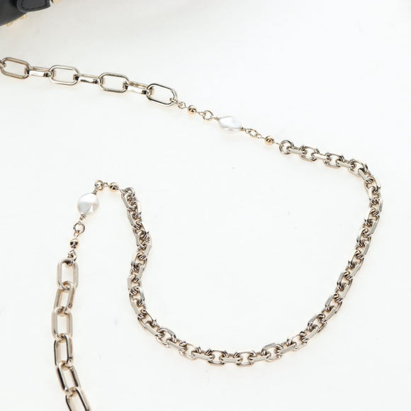 Christian Dior Cannage Miss Dior Chain Bag Lamb Skin 2way Black Auth 205981SAM
