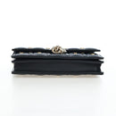 Christian Dior Cannage Miss Dior Chain Bag Lamb Skin 2way Black Auth 205981SAM-5