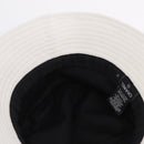 CHANEL Hat Canvas M White CC Auth 205982M-11