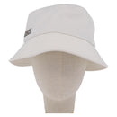 CHANEL Hat Canvas M White CC Auth 205982M-2