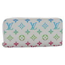 LOUIS VUITTON Monogram Iridescent Zippy Wallet Long Wallet M13908 LV Auth 205984-13