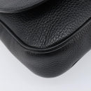 GUCCI Soho Chain Shoulder Bag Leather Black Gold 336752 Auth 205989M-13