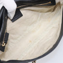 GUCCI Soho Chain Shoulder Bag Leather Black Gold 336752 Auth 205989M-19