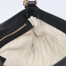 GUCCI Soho Chain Shoulder Bag Leather Black Gold 336752 Auth 205989M-21