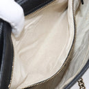 GUCCI Soho Chain Shoulder Bag Leather Black Gold 336752 Auth 205989M-24