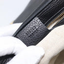 GUCCI Soho Chain Shoulder Bag Leather Black Gold 336752 Auth 205989M-25