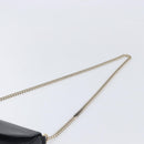 GUCCI Soho Chain Shoulder Bag Leather Black Gold 336752 Auth 205989M-8