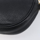 GUCCI Soho Chain Shoulder Bag Leather Black Gold 353965 Auth 205993-16