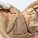 Miu Miu Hand Bag Leather Gold Auth 205996-26