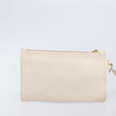 Miu Miu Tote Bag Raffia Beige Gold Auth 205999A-23