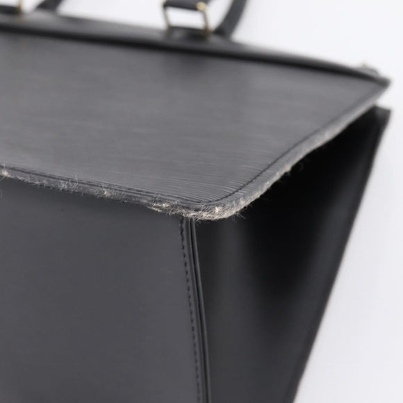 LOUIS VUITTON Epi Riviera Hand Bag Black M48182 LV Auth 206003