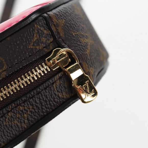 LOUIS VUITTON Monogram Wallet On Chain Rabbit Bag Rose M11452 LV Auth 206005SAM
