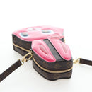 LOUIS VUITTON Monogram Wallet On Chain Rabbit Bag Rose M11452 LV Auth 206005SAM-6