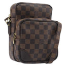 LOUIS VUITTON Damier Ebene Amazon Shoulder Bag N48074 LV Auth 206006A-1