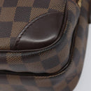 LOUIS VUITTON Damier Ebene Amazon Shoulder Bag N48074 LV Auth 206006A-15