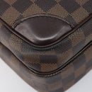 LOUIS VUITTON Damier Ebene Amazon Shoulder Bag N48074 LV Auth 206006A-16