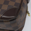 LOUIS VUITTON Damier Ebene Amazon Shoulder Bag N48074 LV Auth 206006A-17