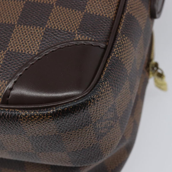 LOUIS VUITTON Damier Ebene Amazon Shoulder Bag N48074 LV Auth 206006A
