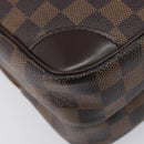 LOUIS VUITTON Damier Ebene Amazon Shoulder Bag N48074 LV Auth 206006A-18