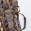 LOUIS VUITTON Damier Ebene Amazon Shoulder Bag N48074 LV Auth 206006A-10