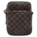 LOUIS VUITTON Damier Ebene Amazon Shoulder Bag N48074 LV Auth 206006A-13