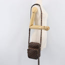 LOUIS VUITTON Damier Ebene Amazon Shoulder Bag N48074 LV Auth 206006A-25