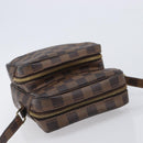 LOUIS VUITTON Damier Ebene Amazon Shoulder Bag N48074 LV Auth 206006A-6